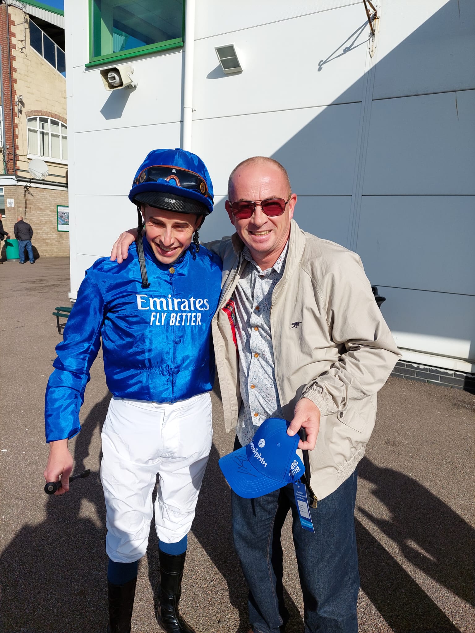 Signed Cap by William Buick (Top Flat Jockey)